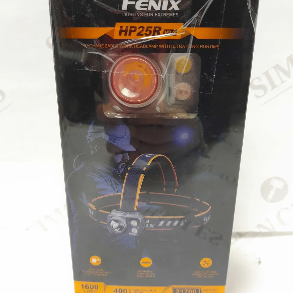 FENIX RECHARGEABLE WORK HEADLAMP 
