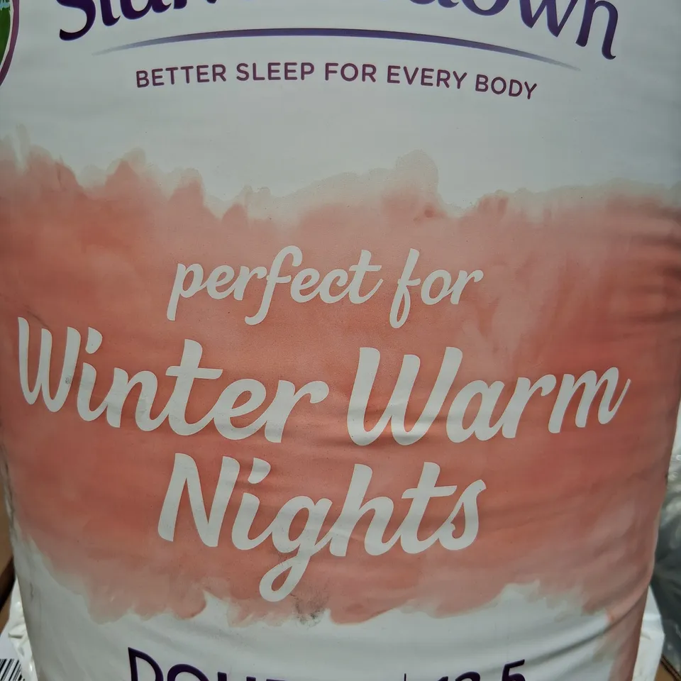 BRAND NEW BAGGED SLUMBERDOWN PERFECT FOR WINTER WARM NIGHTS DOUBLE DUVET 13.5 TOG