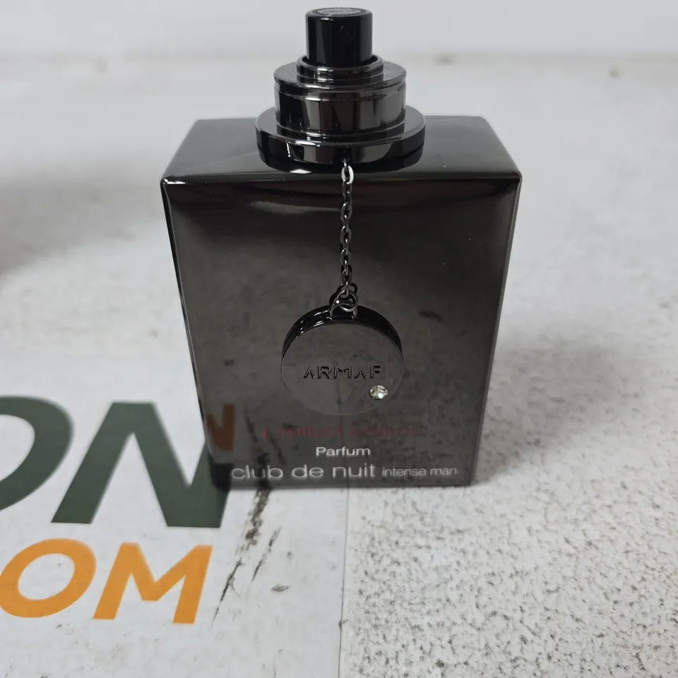 CLUB DE NUIT INTENSE MAN PARFUM LIMITED EDITION COLLECTORS PRIDE ARMAF 105ML AFTERSHAVE + CUFF LINKS