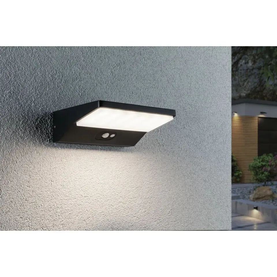 BOXED ALU LED OUTDOOR FLUSH MOUNT WITH MOTION SENSOR (1 BOX)