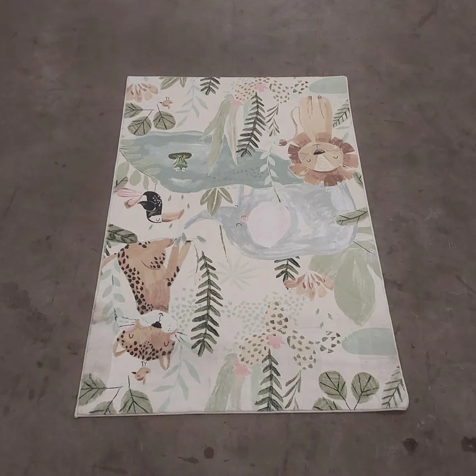 QUALITY DESIGNER AREA RUG - APPROXIMATELY 120 x 80cm