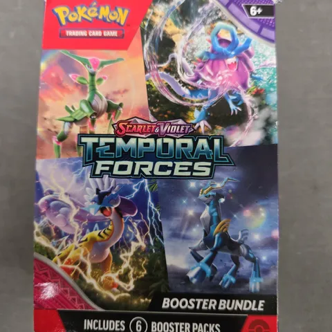 POKÉMON TRADING CARD GAME SCARLET & VIOLET TEMPORAL FORCES BOOSTER BUNDLE