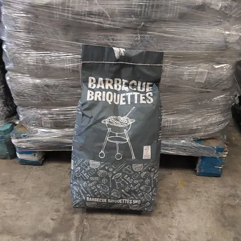 PALLET OF APPROXIMATELY 96X 5KG BAGS OF CHARCOAL BARBECUE BRIQUETTES