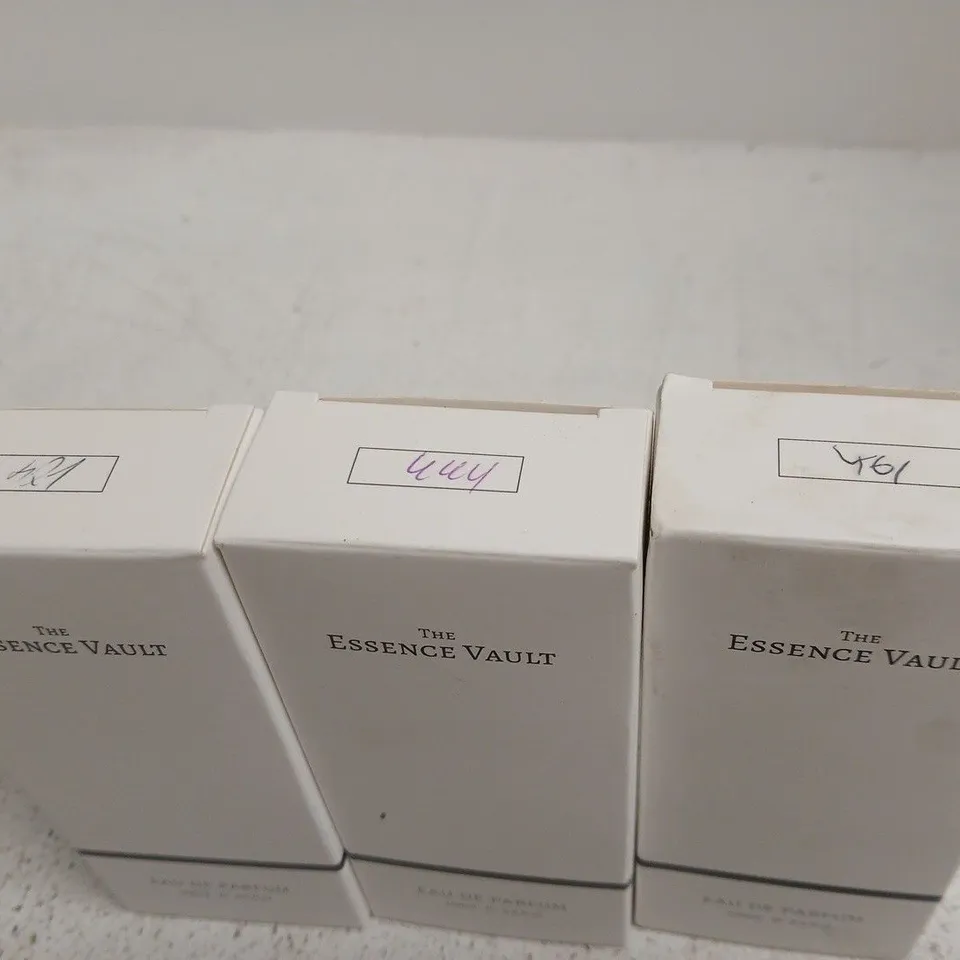 3 X 100ML OF ASSORTED THE ESSENCE VAULT FRAGRANCES