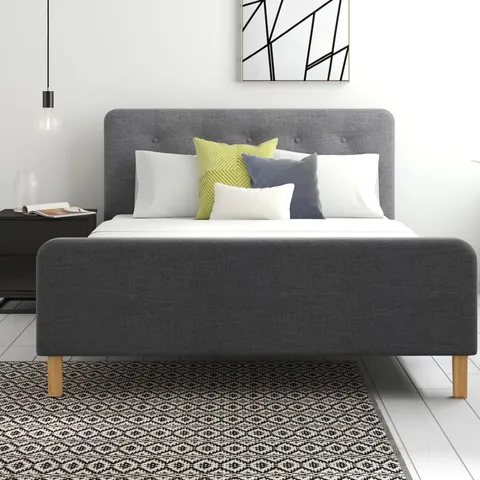 ELINOR UPHOLSTERED BED FRAME - SIZE UNSPECIFIED(3 PARTS)