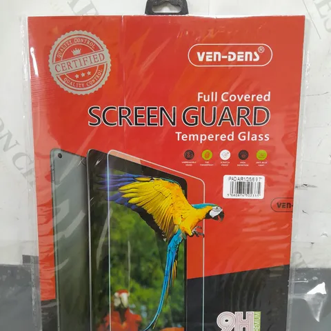 APPROX 100 FULL COVERED SCREEN GUARD TEMPERED GLASS FOR IPAD AIR