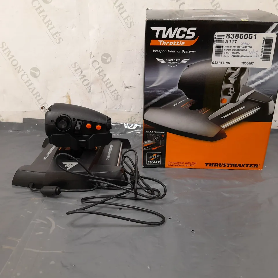THRUSTMASTER TWCS THROTTLE WEAPON CONTROL SYSTEM