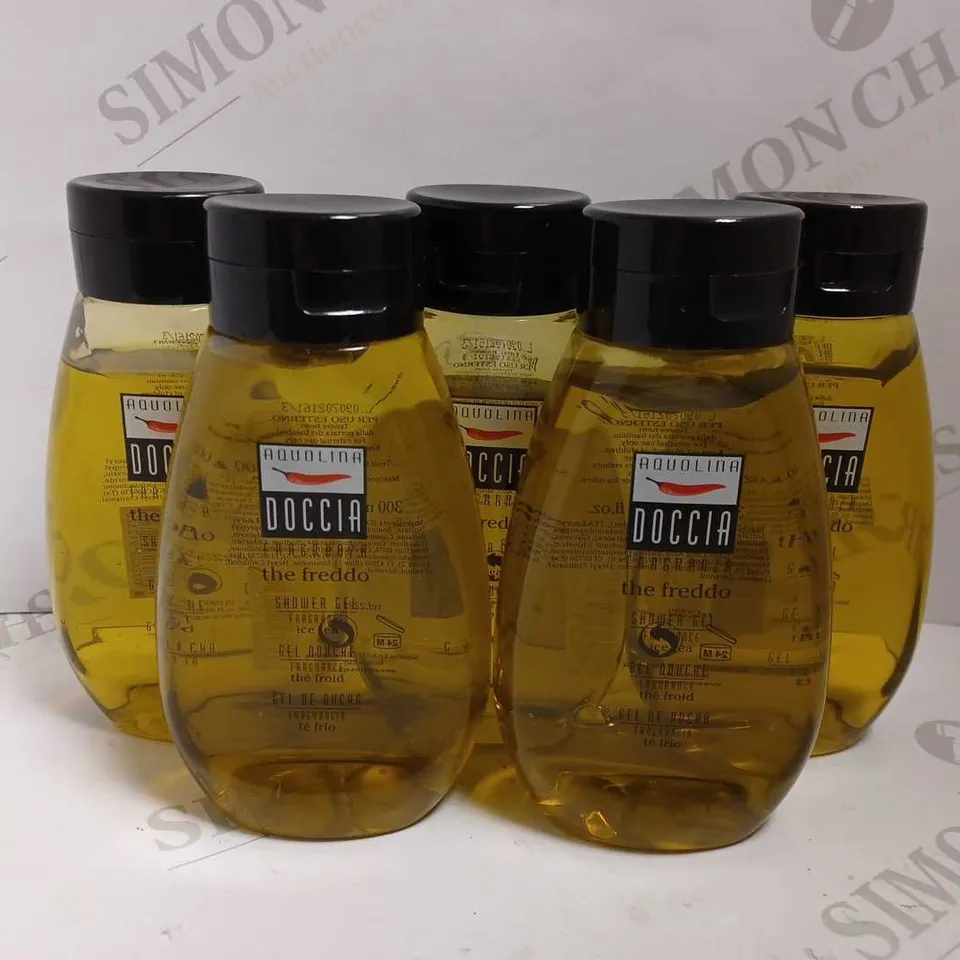LOT OF APPROX 12 X 300ML AQUOLINA DOCCIA THE FREDDO SHOWER GEL