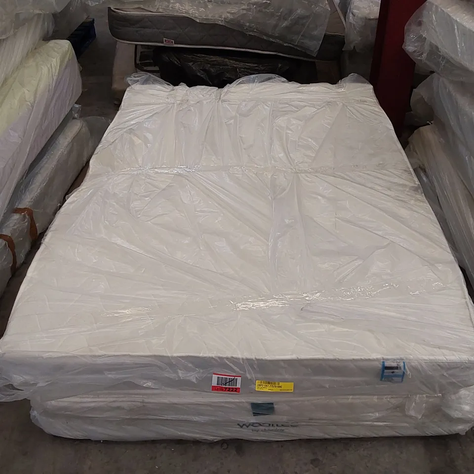 QUALITY BAGGED OPEN COIL DOUBLE 4'6" MATTRESS