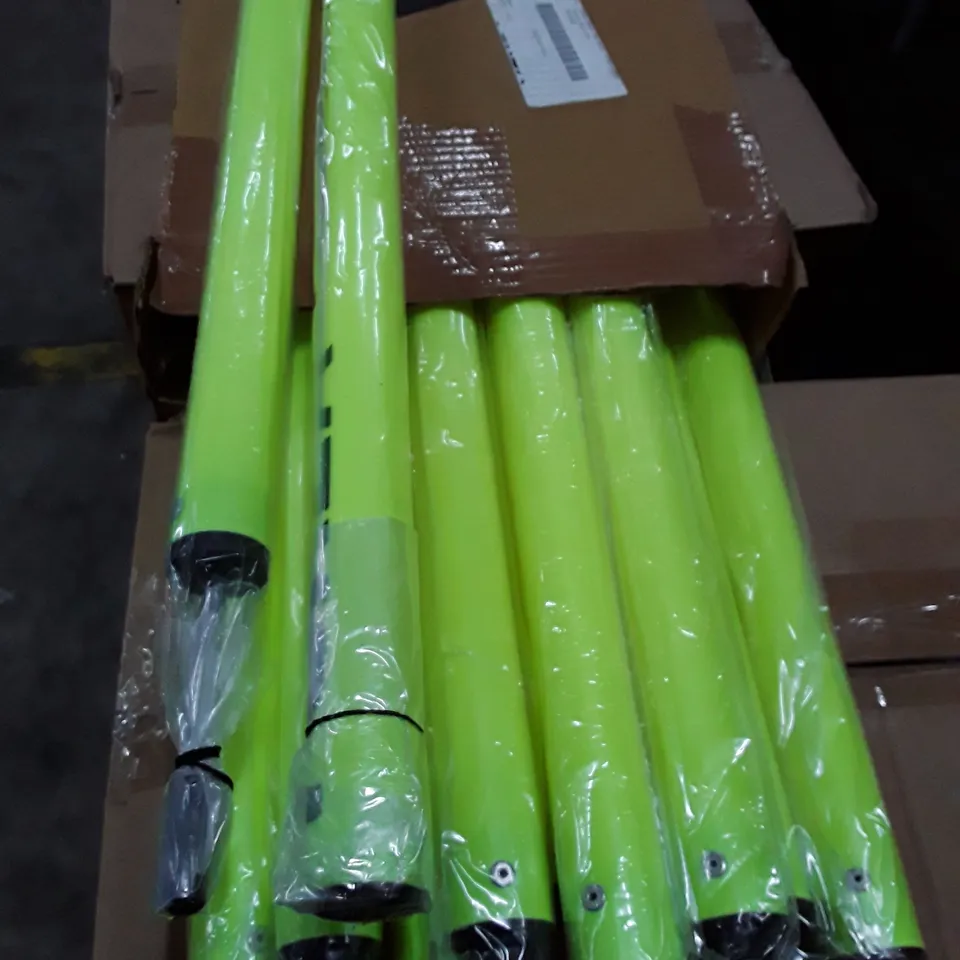 FORZA SLALOM POLE 8-PACK IN FOUR YELLOW