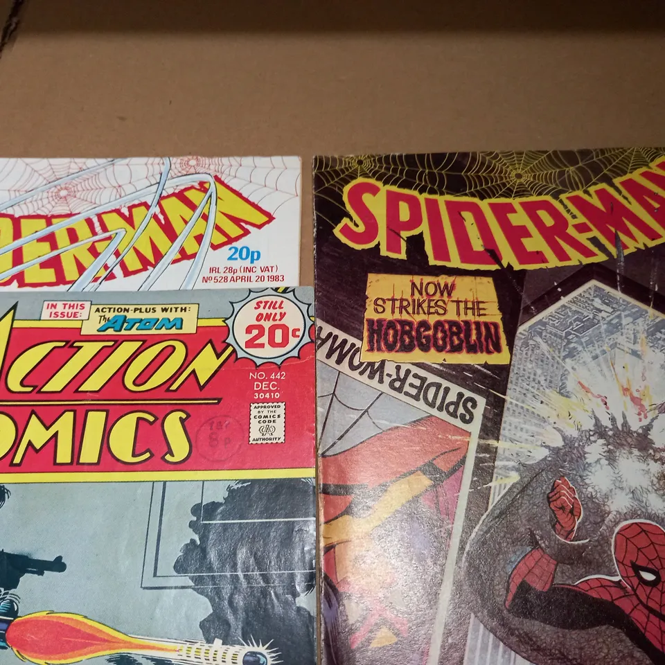 LOT OF 6 VINTAGE COMIC BOOKS