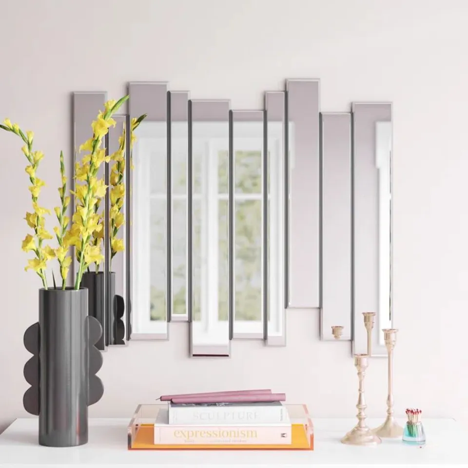 BOXED BRIDGET FLAT WALL MIRROR