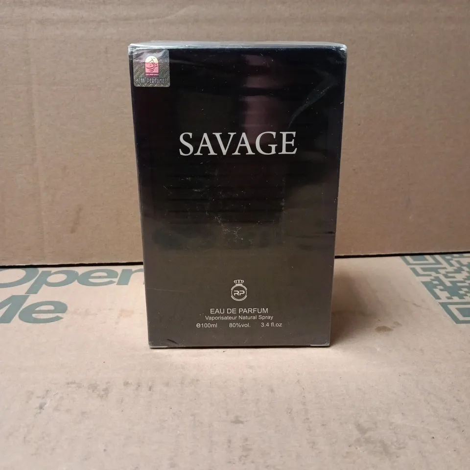 BOXED AND SEALED SAVAGE EAU DE PARFUM 100ML