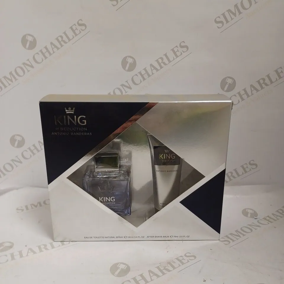 ANTONIO BANDERAS KING OF SEDUCTION GIFT SET 