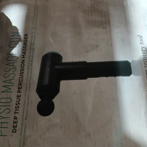 BOXED HOMEDICS PHYSIO MASSAGE GUN DEEP TISSUE MASSAGER
