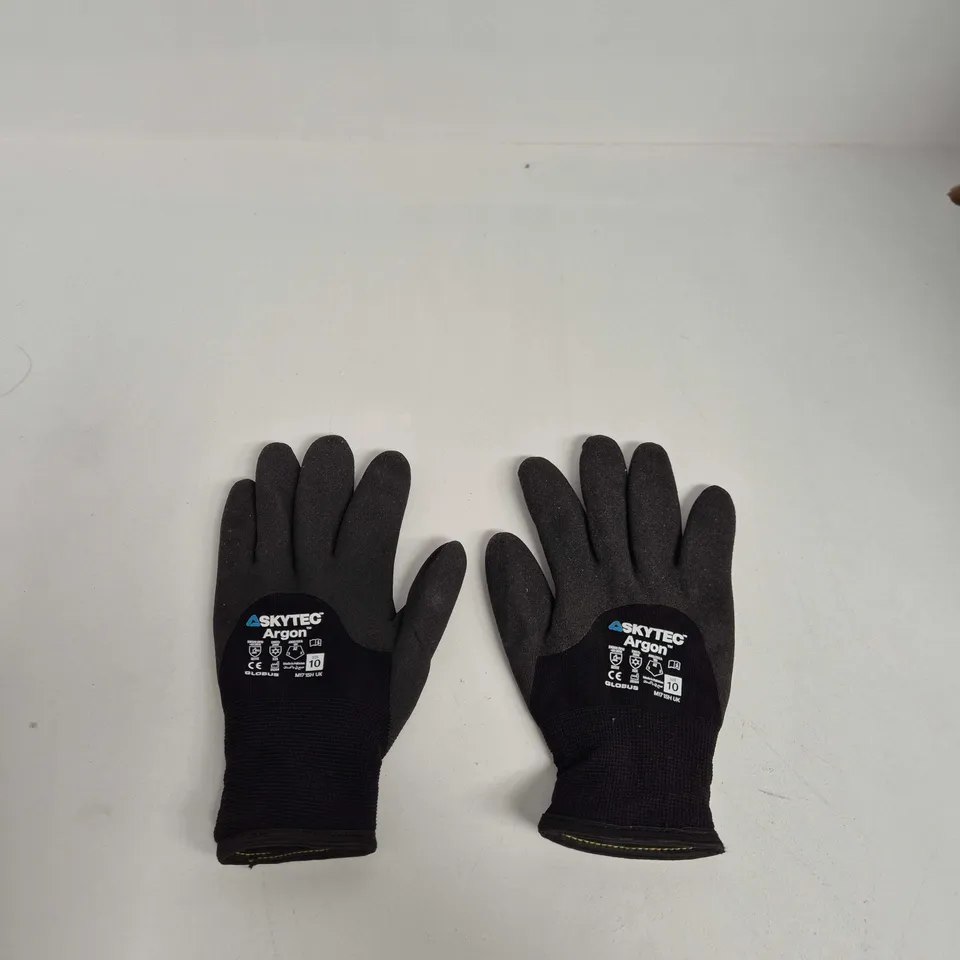 SKYTEC ARGON SAFETY GLOVES, SIZE 10