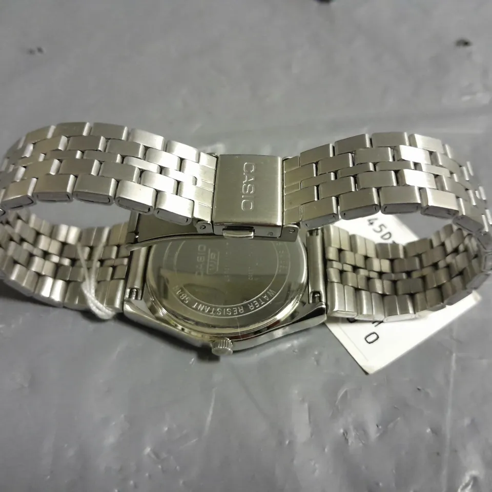 UNBOXED CASIO STAINLESS STEEL MTP-B145 WATCH