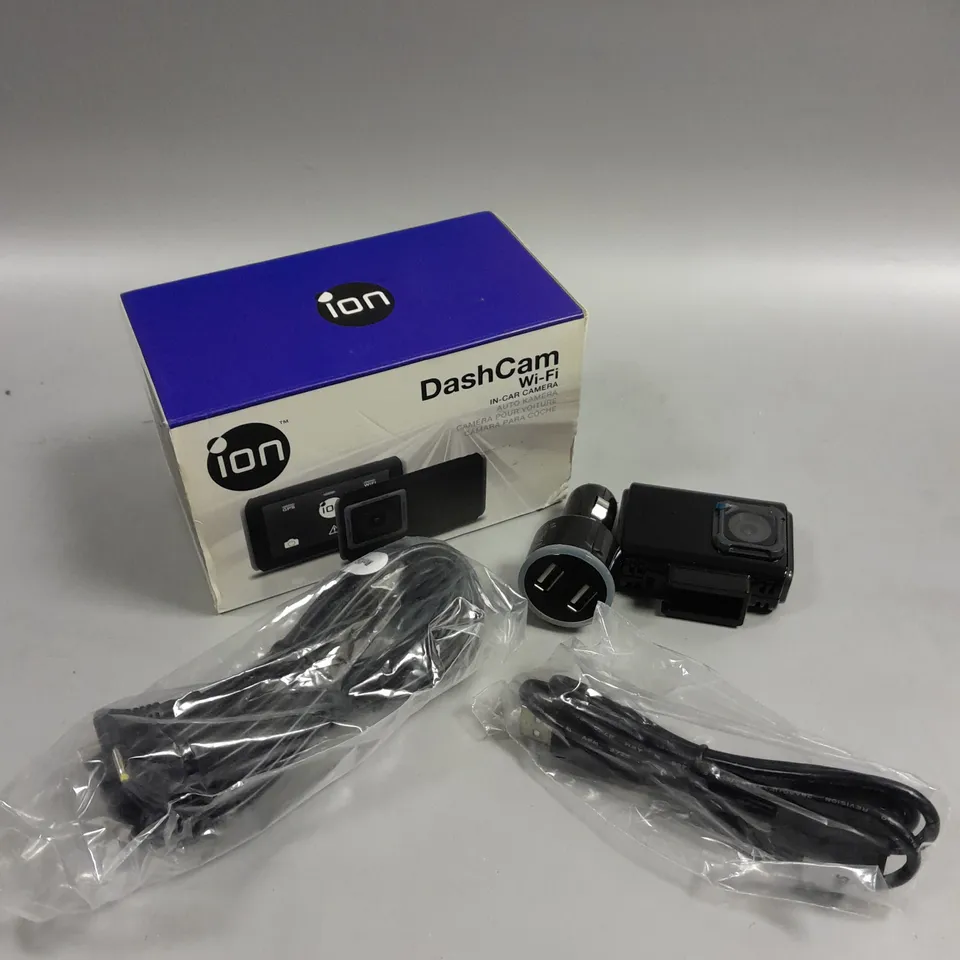BOXED ION DASH CAM WIFI IN CAR CAMERA 