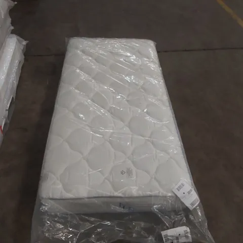 QUALITY BAGGED SINGLE 90cm AIRSPRUNG LUXURY QUILTED MEDIUM MATTRESS