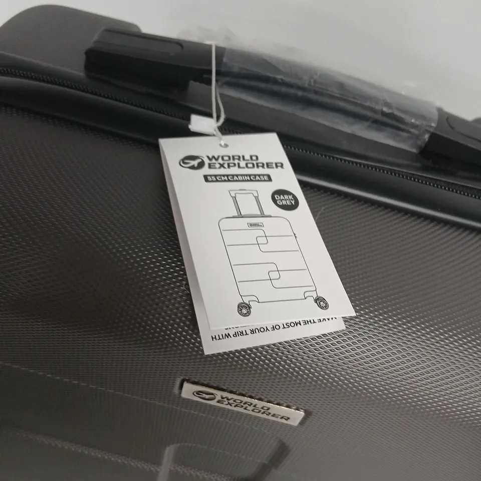 WORLD EXPLORER 65CM CABIN CASE – GREY