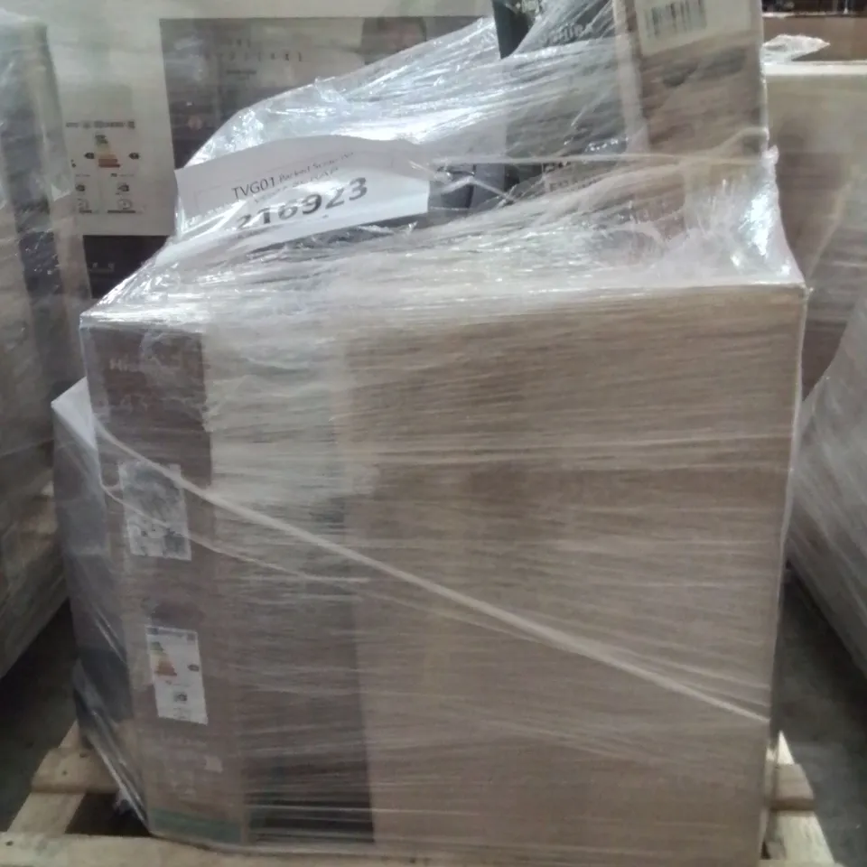 PALLET CONTAINING APPROXIMATELY 9 DAMAGED TVS