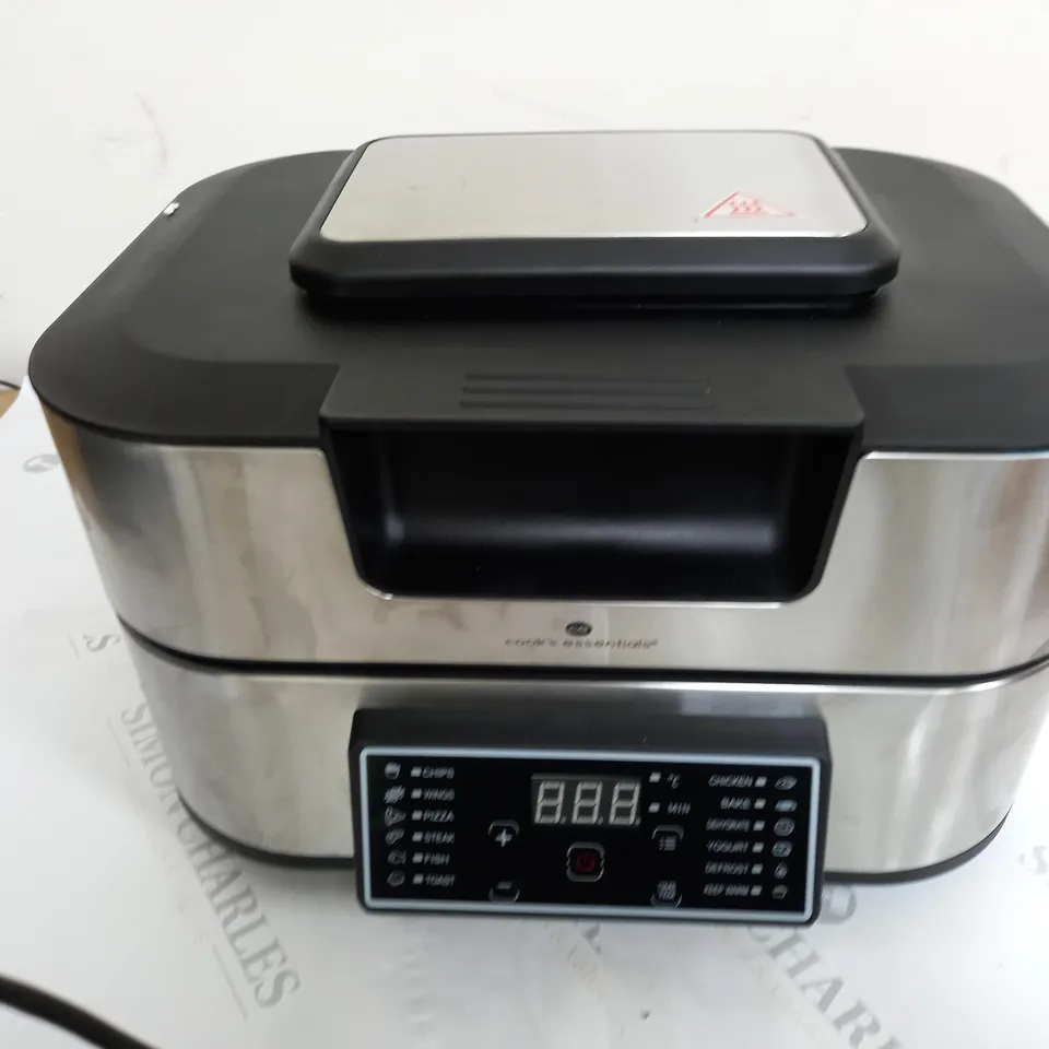 COOK'S ESSENTIALS GRILL & AIRFRYER 5.5L