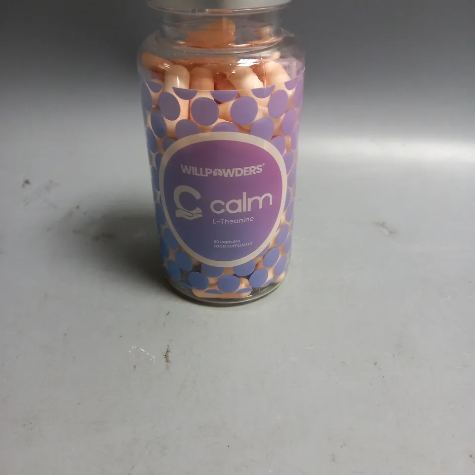 WILL POWDERS CALM L-THEANINE FOOD SUPPLEMENT CAPSULES 90