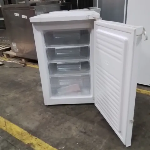 ENGLISH ELECTRIC UNDER COUNTER FREEZER EEF085H 91 LITRE 55CM WIDE, WHITE, REVERSIBLE DOOR - 4 FREEZER DRAWERS