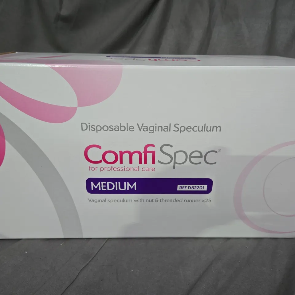 COMFISPEC VAGINAL SPECULUM WITH LOCK MEDIUM X 25