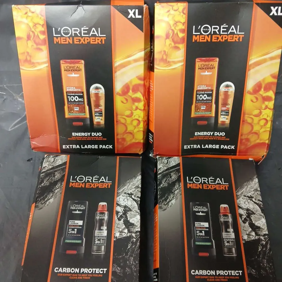 LOT OF 4 LOREAL MEN EXPERT DEO SETS