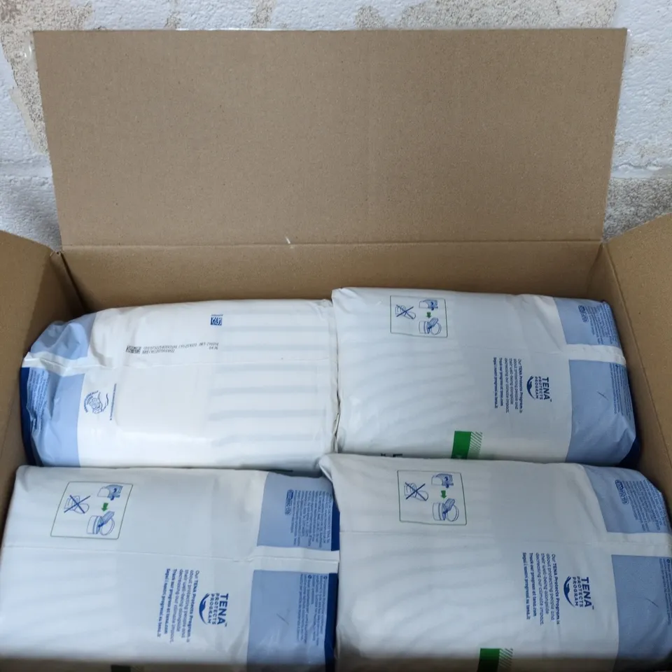 BOX OF 4 PACKS OF TENA MEN PREMIUM FIT PROTECTIVE UNDERWEAR L/XL 10 PER PACK