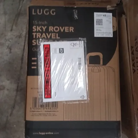 BOXED LUGG TRAVEL SUITCASE