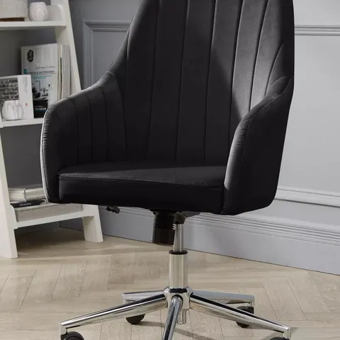 BOXED MOLBY OFFICE CHAIR - BLACK
