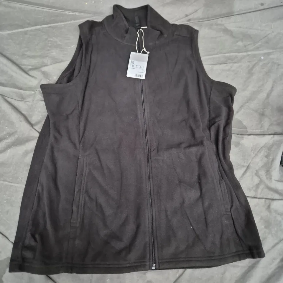 MOUNTAIN WAREHOUSE CAMBER WOMEN'S GILET - BLACK UK 18 (EU 46, US 14)