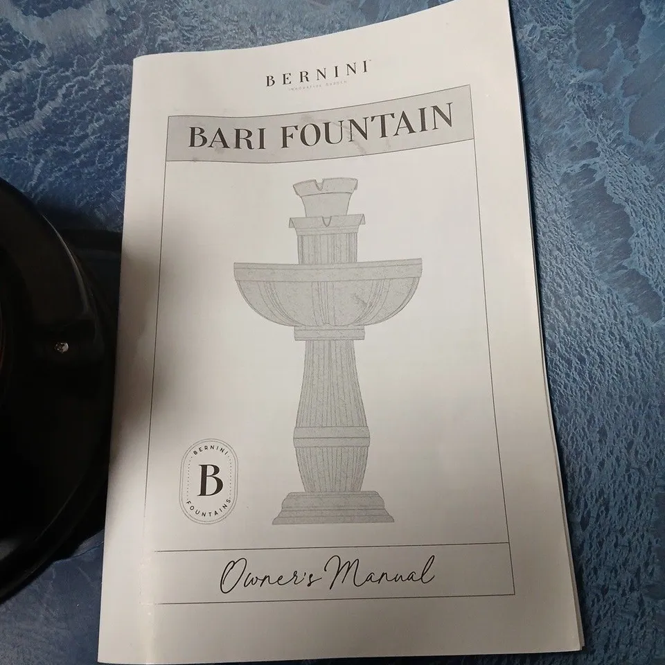 BERNINI BARI FOUNTAIN MULTIFUNCTIONAL WATER FOUNTAIN 