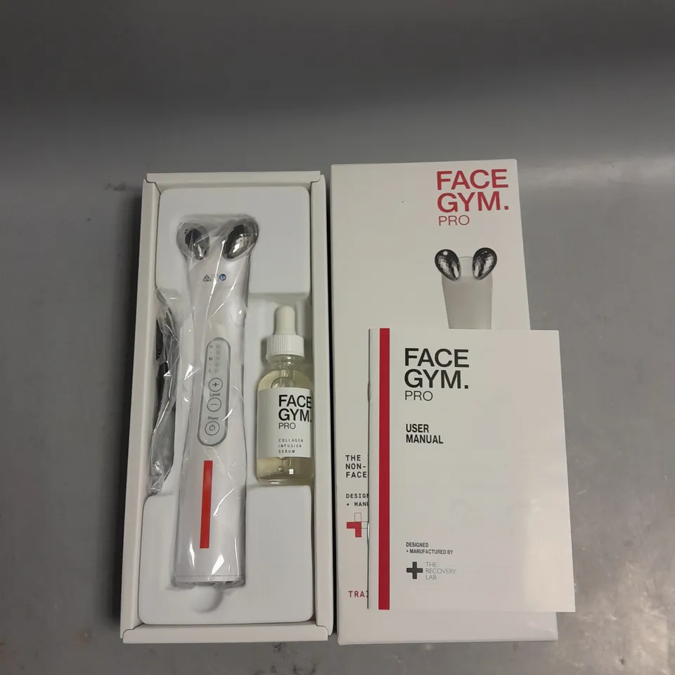 BOXED DACE GYM PRO NON-INVASIVE FACELIFTER IN WHITE