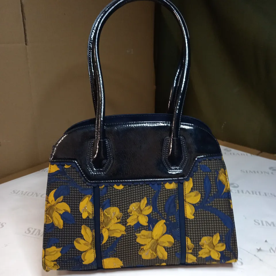 MONTPELLIER FLOWERED DESIGN HANDBAG 