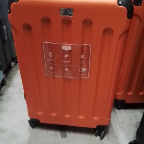 LUGG TRAVEL SUITCASE ORANGE