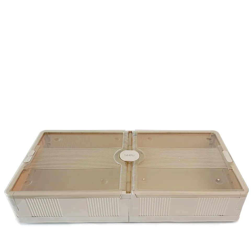 SIMPLI SET OF TWO COLLAPSIBLE UNDER BED STORAGE BOXES