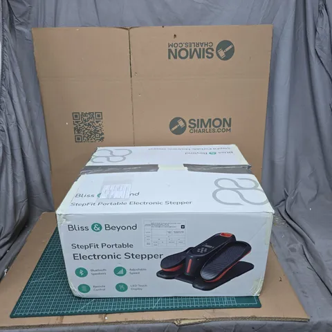 BLISS & BEYOND STEPFIT PORTABLE ELECTRONIC STEPPER
