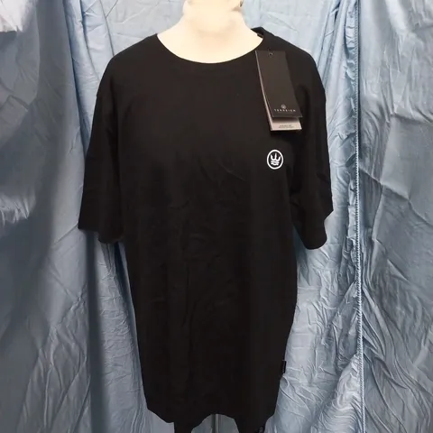 TERREIGN COMPASS THEMED T-SHIRT IN BLACK - XL