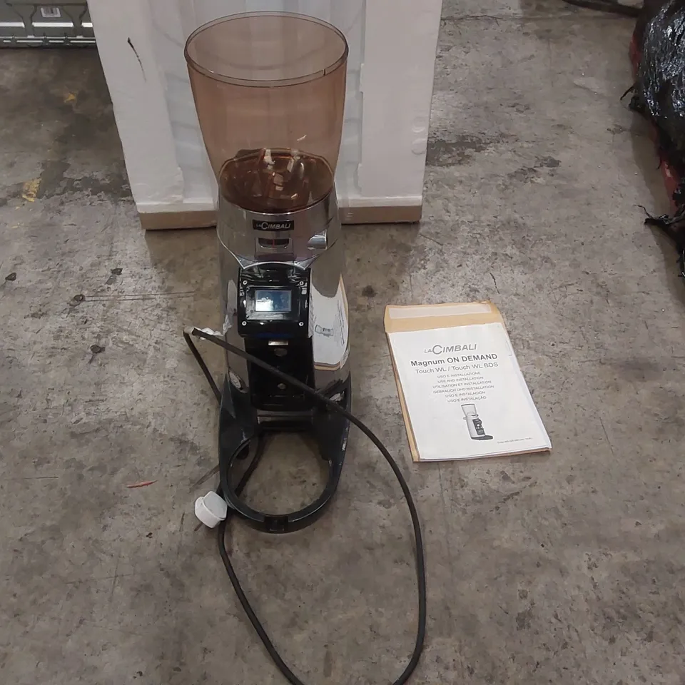 LA CIMBALI MAGNUM ON DEMAND COMMERCIAL COFFEE GRINDER