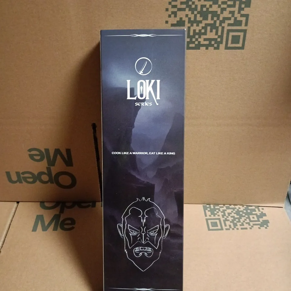 BOXED NORTHERN KNIFE WITH WOOD HANDLE - LOKI SERIES CHEF KNIFE