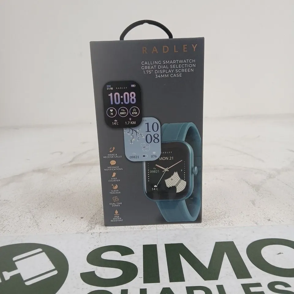RADLEY LONDON GREEN SMART WATCH IN BOX