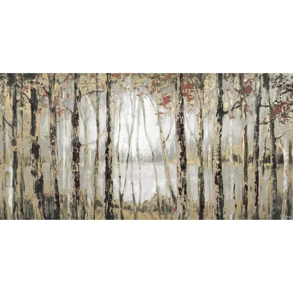 PARVEZ TAJ - WRAPPED CANVAS PAINTING  