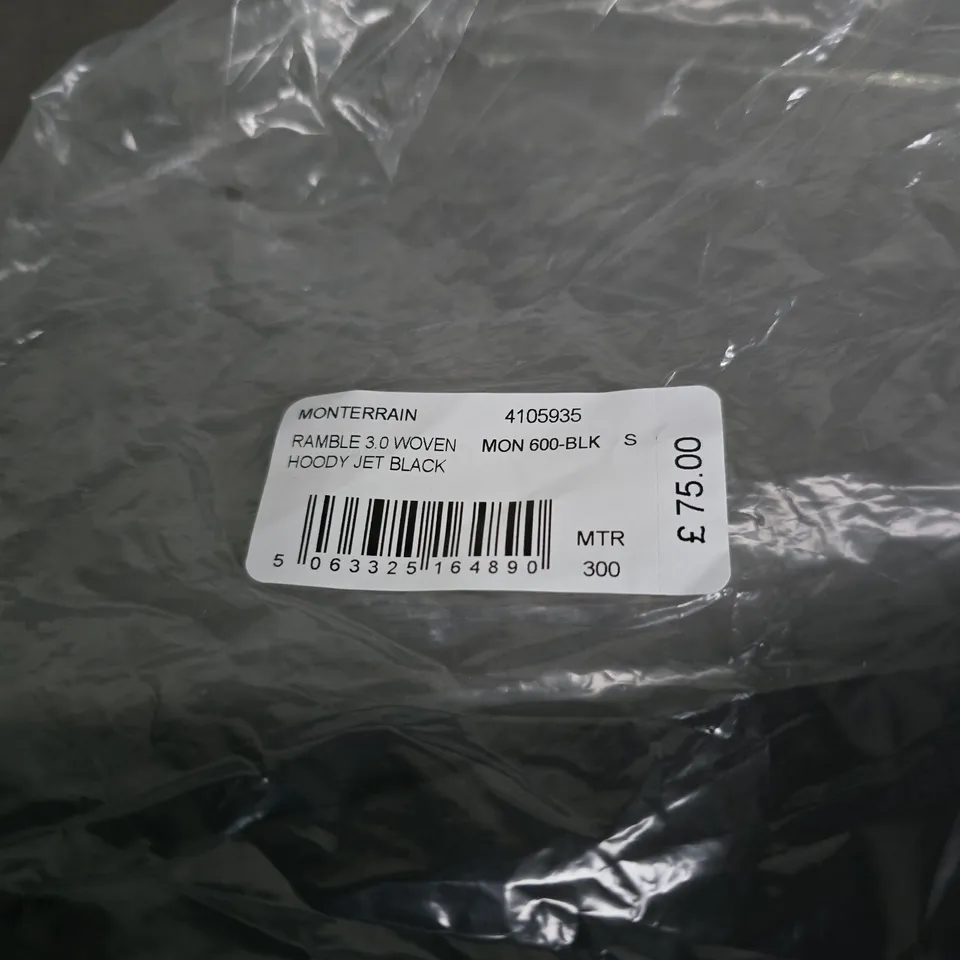 MONTERRAIN RAMBLE 3.0 HOODY JET BLACK SMALL