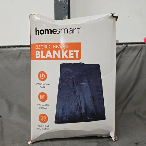 BOXED HOMESMART ELECTRIC HEATED BLANKET