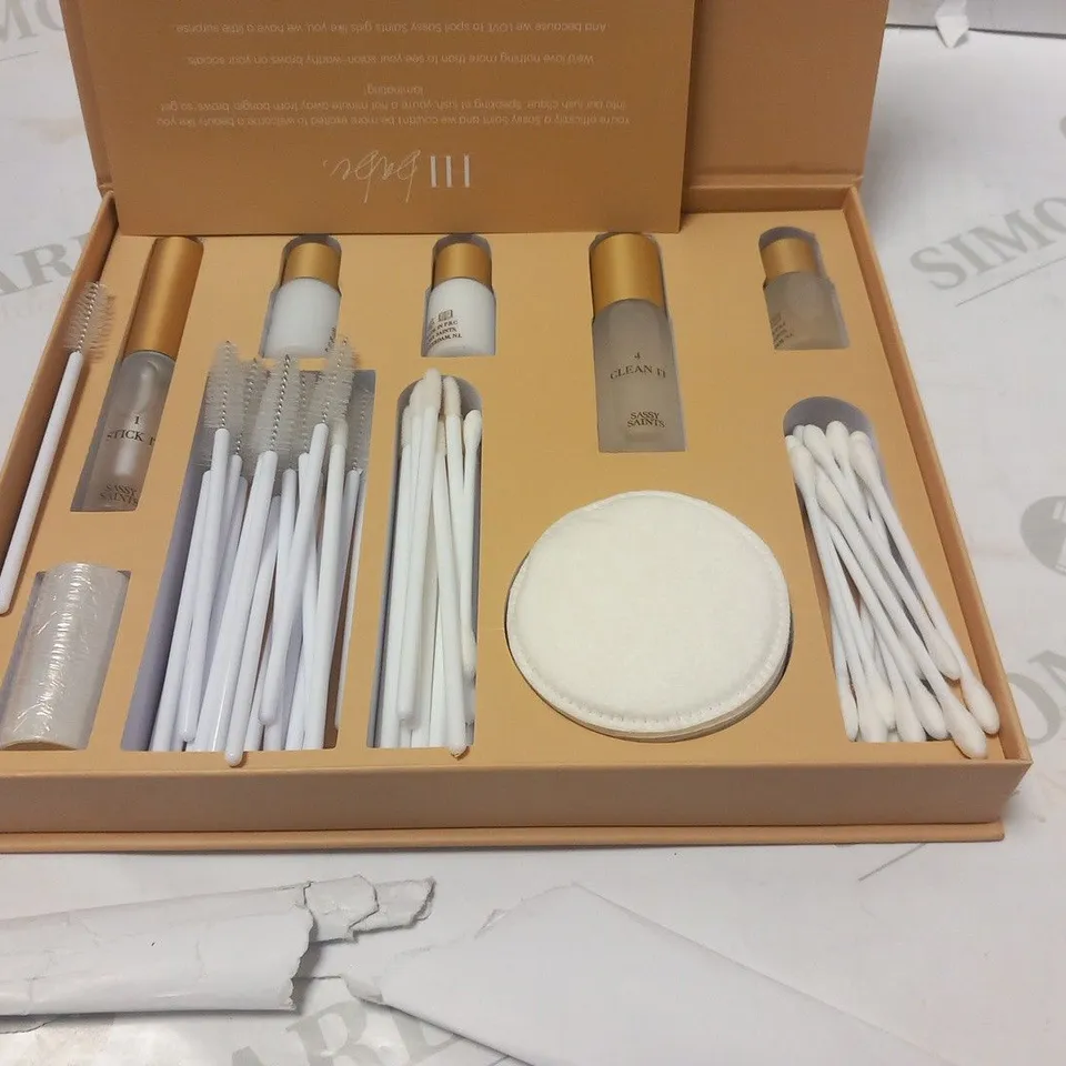 BOXED SASSY SAINTS BROW LAMINATION KIT