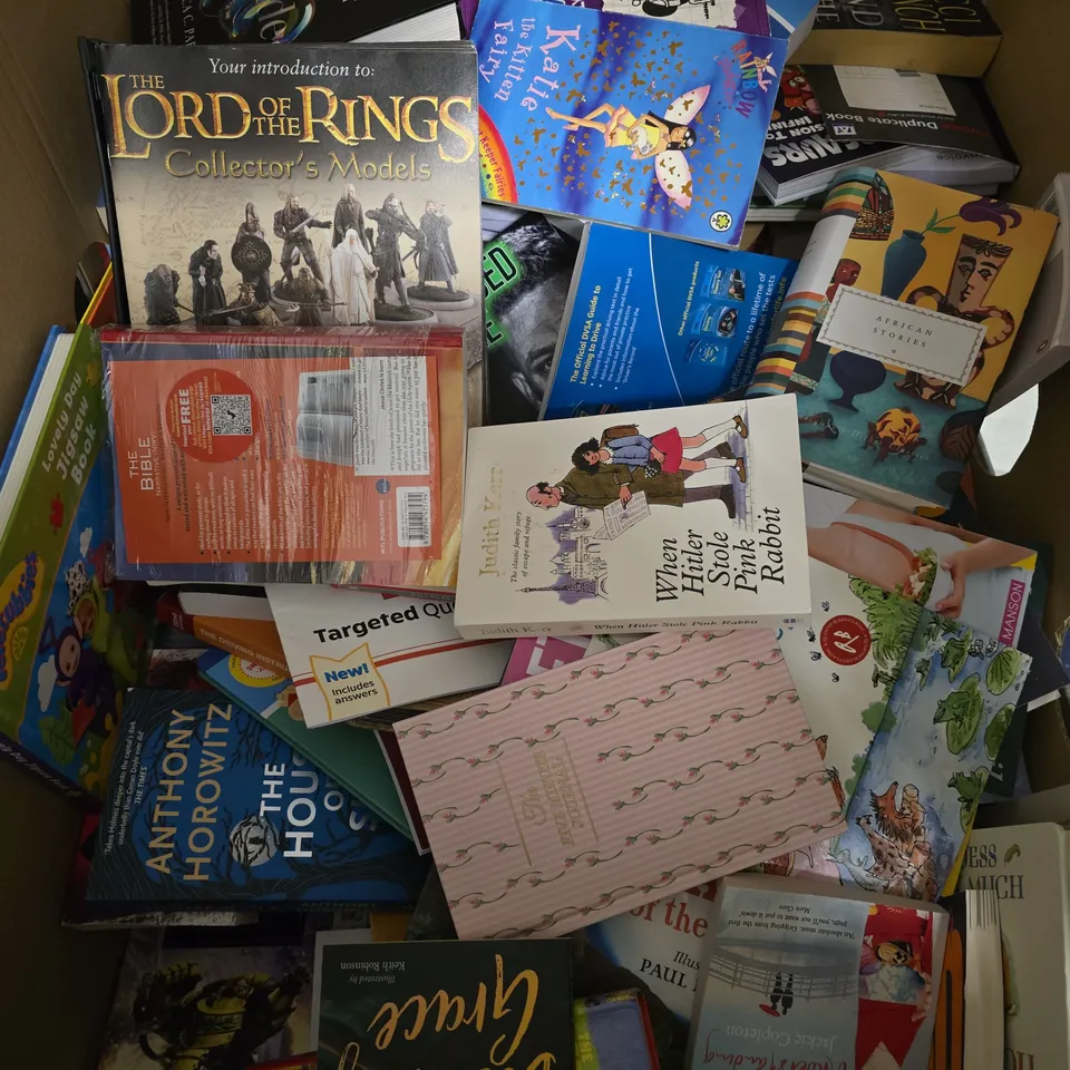 LARGE QUANTITY OF ASSORTED FICTION & NON-FICTION BOOKS - COLLECTION ONLY