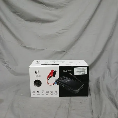 HALO BOLT ULTIMATE PORTABLE CAR JUMP STARTER – BOXED